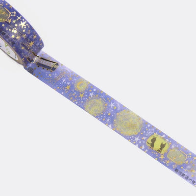 Shinzi Katoh - Foil Washi Tape 15mm - Night on the Galactic Railroad