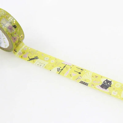 Shinzi Katoh - Foil Washi Tape 15mm - Unevencats