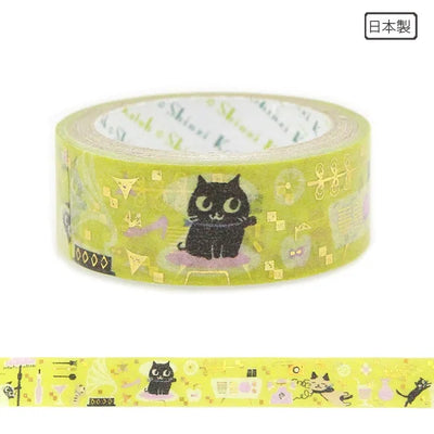 Shinzi Katoh - Foil Washi Tape 15mm - Unevencats