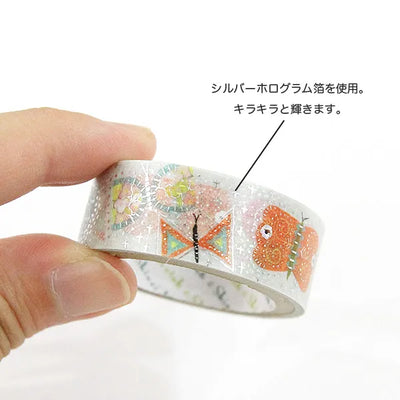 Shinzi Katoh - Foil Washi Tape 15mm - Butterfly