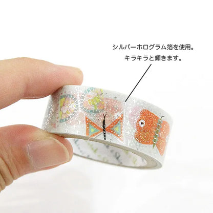 Shinzi Katoh - Foil Washi Tape 15mm - Butterfly