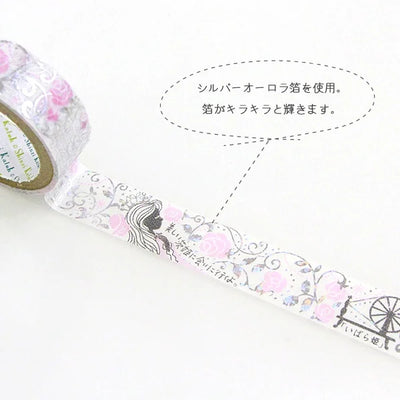 Shinzi Katoh - Foil Washi Tape 15mm - La Bella Durmiente