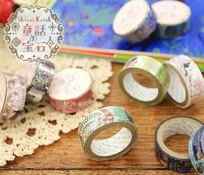 Shinzi Katoh - Foil Washi Tape 15mm - La Bella Durmiente