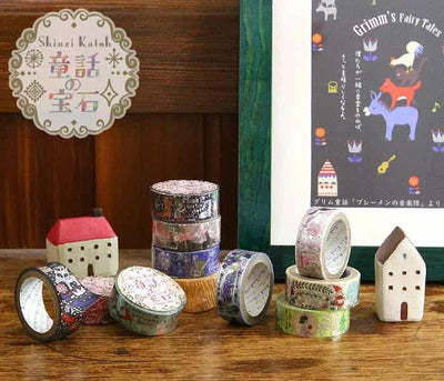 Shinzi Katoh - Foil Washi Tape 15mm - Blancanieves