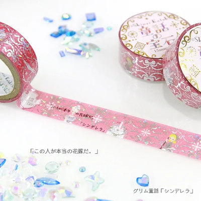 Shinzi Katoh - Foil Washi Tape 15mm - Cenicienta