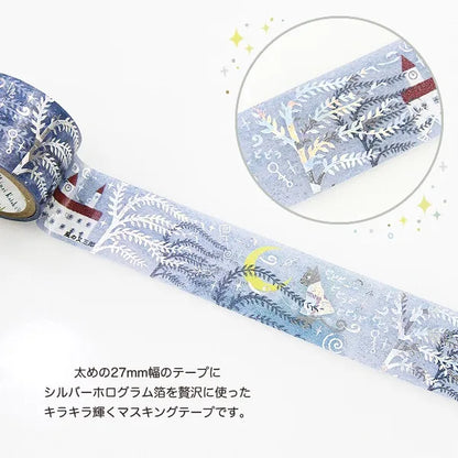 Shinzi Katoh - Foil Washi Tape 27mm - Kaze no Matasaburo
