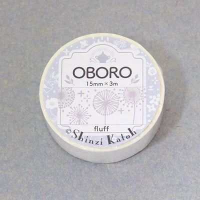 Shinzi Katoh - Washi Tape 15mm OBORO - Fluff