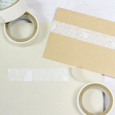 Shinzi Katoh - Washi Tape 15mm OBORO - Cats
