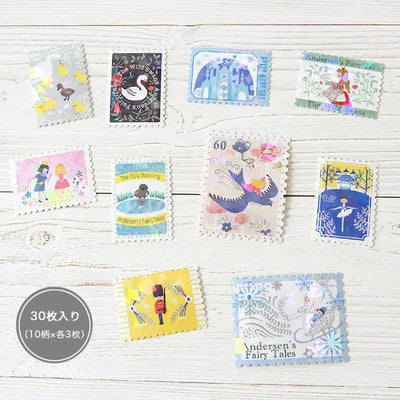 Shinzi Katoh - Cajita de pegatinas 30ud - Andersen's FairyTales1