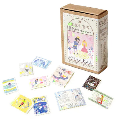 Shinzi Katoh - Cajita de pegatinas 30ud - Andersen's FairyTales1