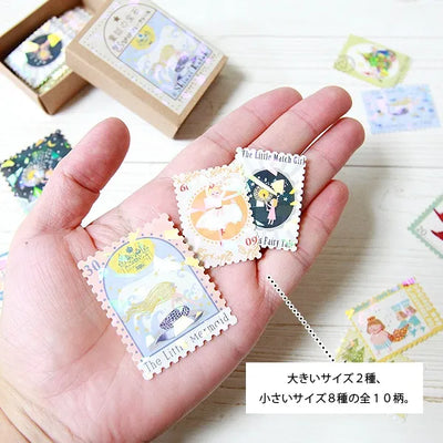 Shinzi Katoh - Cajita de pegatinas 30ud - Andersen's FairyTales2
