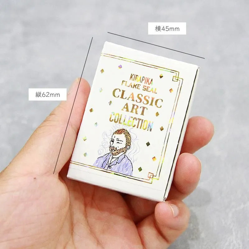 Shinzi Katoh - Cajita de pegatinas 32ud - Van Gogh/Gauguin - Classic Art Collection