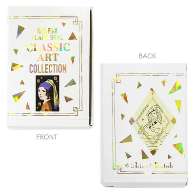 Shinzi Katoh - Cajita de pegatinas 32ud - Rembrandt/Vermeer - Classic Art Collection