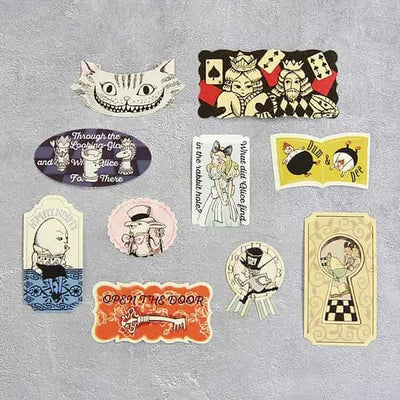 Shinzi Katoh - Lata de pegatinas 30ud - Open the Door