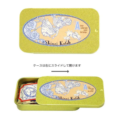 Shinzi Katoh - Lata de pegatinas 30ud - White Rabbit