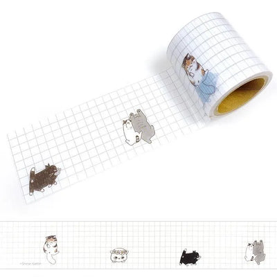 Shinzi Katoh - Cinta Adhesiva 45mm - Exotic Shorthair  - YOJO Tape