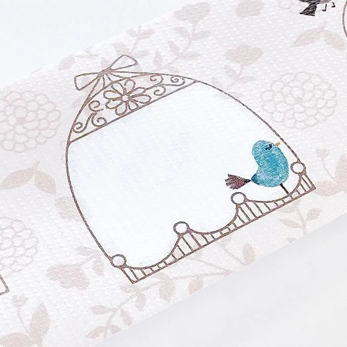 Shinzi Katoh - Cinta Adhesiva 45mm - Birdcage  - YOJO Tape