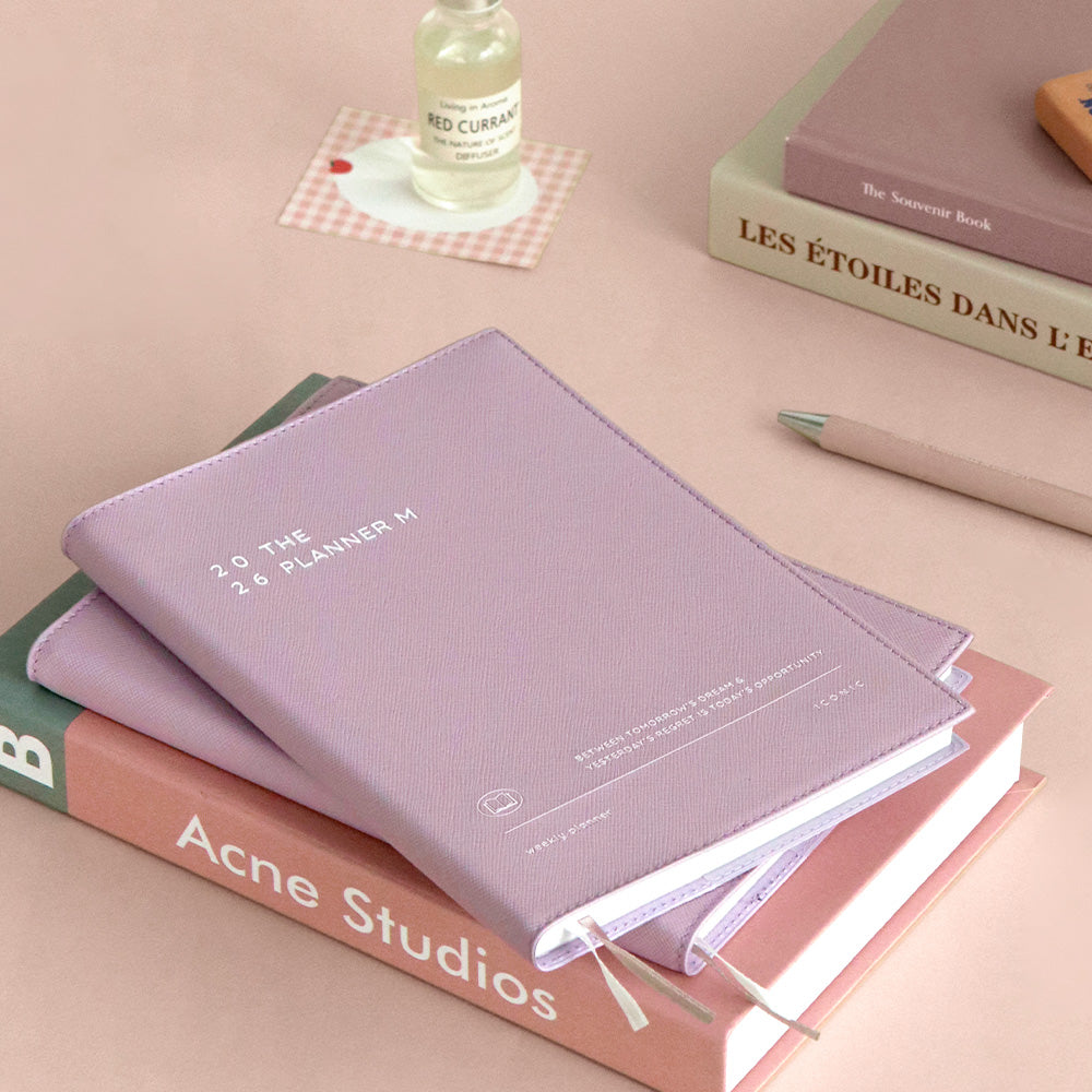 Iconic - Agenda Anual 2026 - Semana Vista A5 - The Planner M - Lavender
