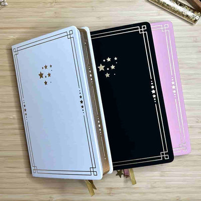 DIBUJOELE - Cuaderno A5 - Mi Libreta de Estrellas - Blanco