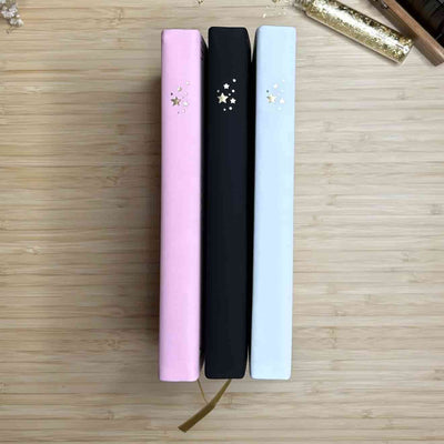 DIBUJOELE - Cuaderno A5 - Mi Libreta de Estrellas - Negro