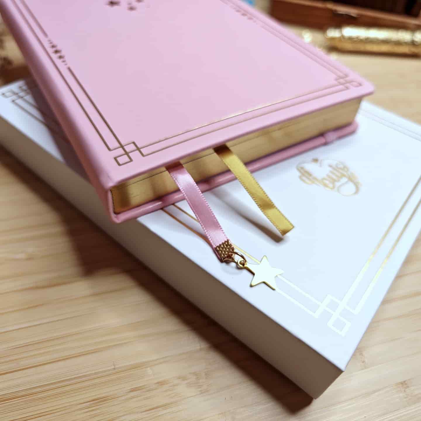 DIBUJOELE - Cuaderno A5 - Mi Libreta de Estrellas - Rosa