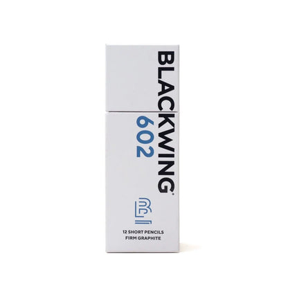 Blackwing 602 Short – Caja 12 uds Lápiz – Grafito Firme (2B)