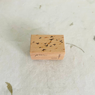 PION - Sello de Madera - Birds