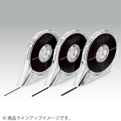 Kokuyo - Cinta Negra 2 mm - para pizarra blanca