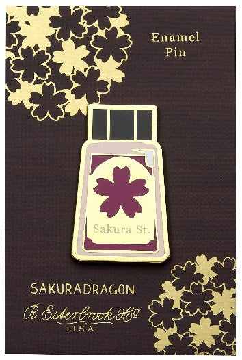 EsterBrook x SakuraDragon - Pin Esmaltado - Sakura Street - 3 Modelos