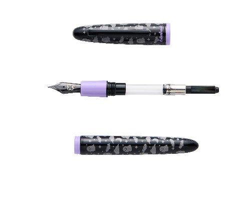 EsterBrook x SWEET KAWAII DESIGN - Pluma Estilográfica - ESTIE Black Sweetly Haunted with Bat