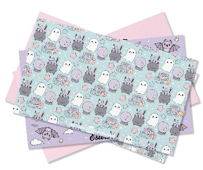 EsterBrook x SWEET KAWAII DESIGN - Papel Secante - Pastel Halloween Blotter Paper