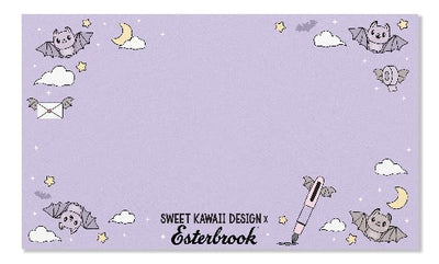 EsterBrook x SWEET KAWAII DESIGN - Papel Secante - Pastel Halloween Blotter Paper
