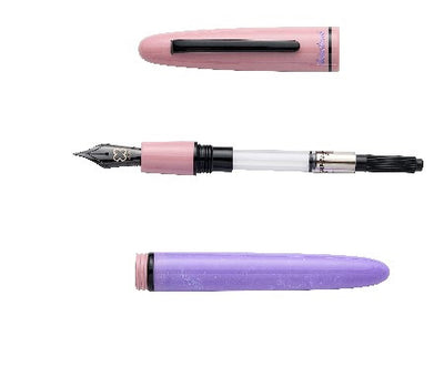EsterBrook x SWEET KAWAII DESIGN - Pluma Estilográfica - ESTIE Pink Pastel Halloween with Bat