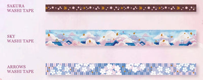 EsterBrook x SakuraDragon - Washi Tape - Sakura Street - 3 Modelos